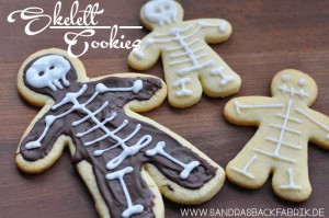 Skelett Cookies