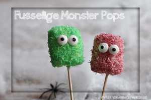 Fusselige Monster Pops